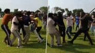 Viral Video: अमरोहा के डीएनएस कॉलेज के ग्राउंड में क्रिकेट खेलते समय युवाओं के बीच हुआ विवाद, दो गुटों में बैट और स्टंप लेकर जमकर हुई मारपीट, वीडियो आया सामने Viral Video: अमरोहा के डीएनएस कॉलेज के ग्राउंड में क्रिकेट खेलते समय युवाओं के बीच हुआ विवाद, दो गुटों में बैट और स्टंप लेकर जमकर हुई मारपीट, वीडियो आया सामने